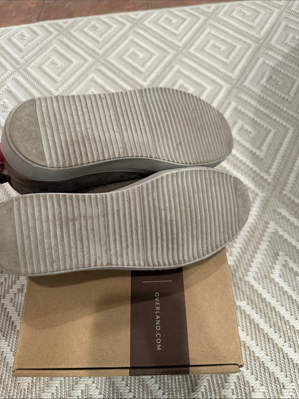 Overland Britt Shearling-Lined Leather Shoes - Picture 5 of 6